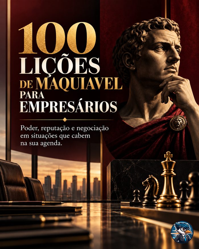 Capa: Lições de Maquiavel para Empresários