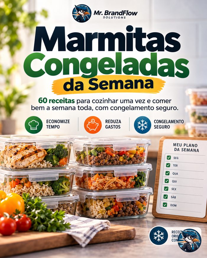 Capa: Marmitas Congeladas da Semana