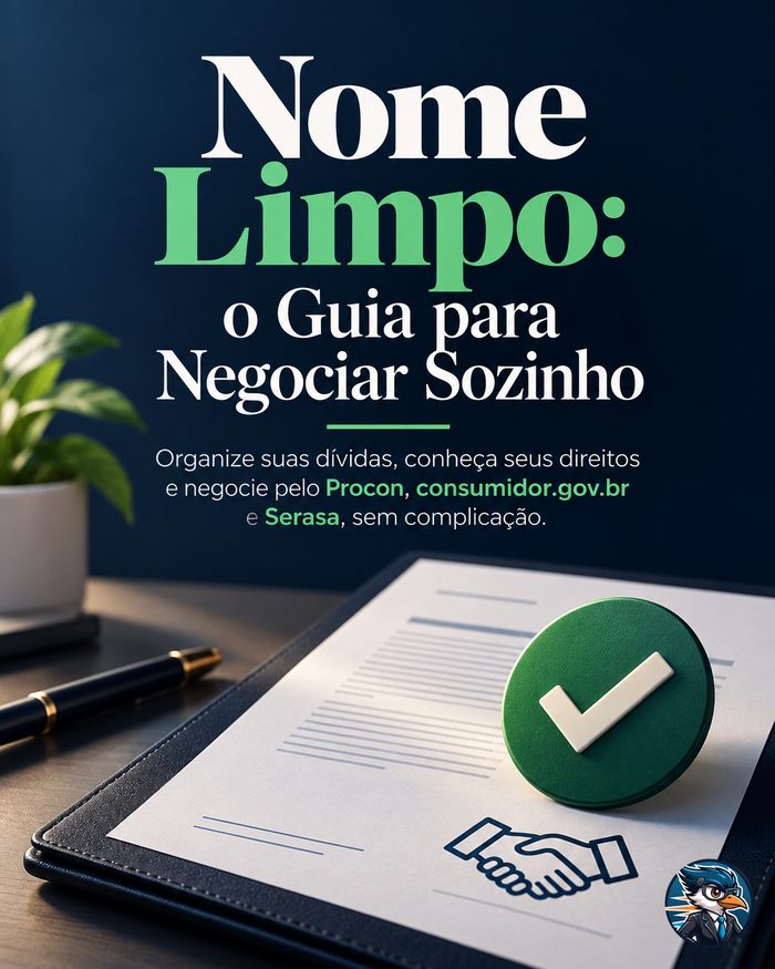 Capa: Nome Limpo: o Guia para Negociar Sozinho